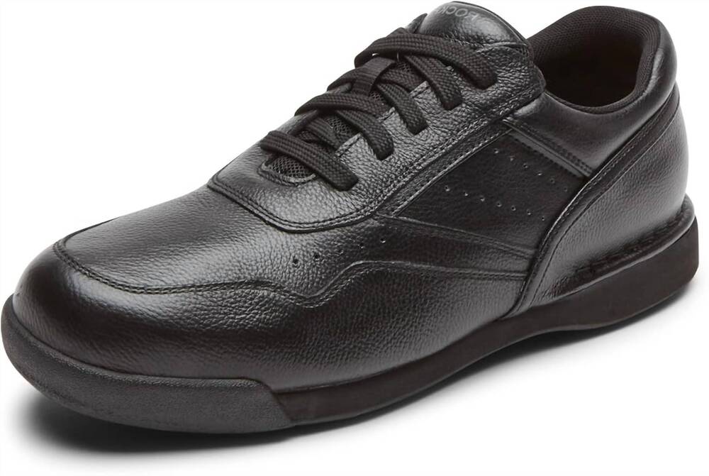 NEW ROCKPORT men's mil pro walker shoes in black